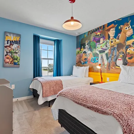Luxury Villa 5 Bedrooms Pool 9 Miles From Disney